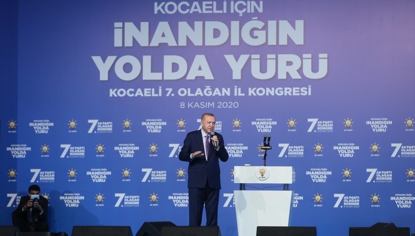 Cumhurbaşkanı Erdoğan, AK Parti Kocaeli 7. Olağan İl Kongresi’nde konuştu: