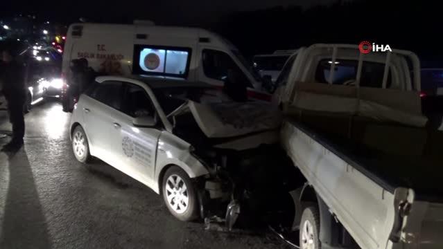 Sultangazi’de yaralanmalı trafik kazası