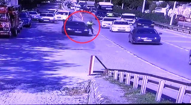 Polisi sürükleyen otomobil CHP’li başkan yardımcısının çıktı