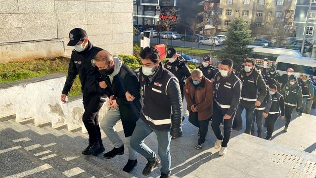 ‘Dağlı Kardeşler ve Pitbull Çetesi’ operasyonunda 8 tutuklama