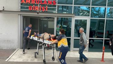 Kocaeli’de motosikletin çarptığı kadın yaralandı