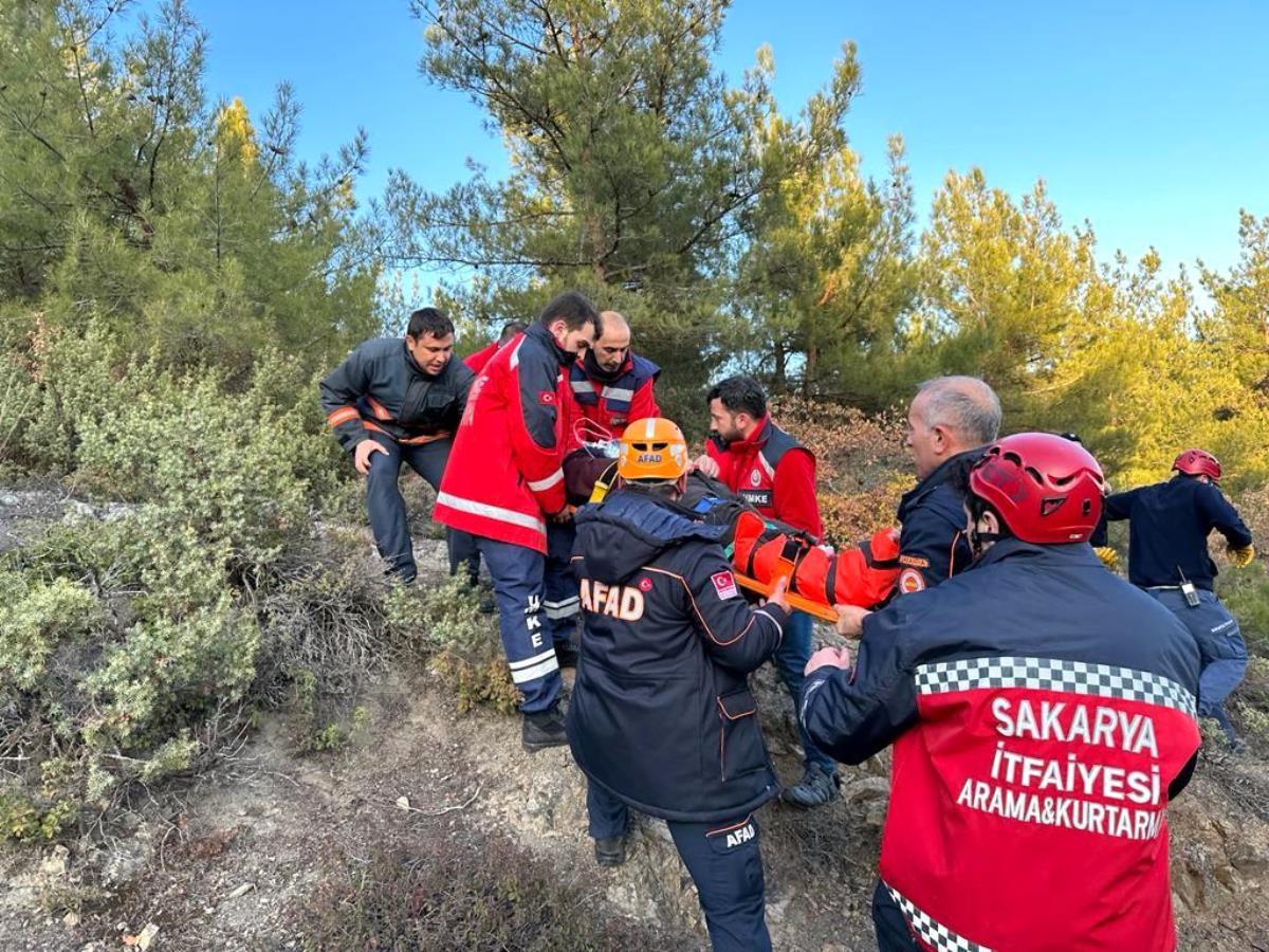 Define avcılarını, bir kişinin ayağına kaya düşmesi ele verdi