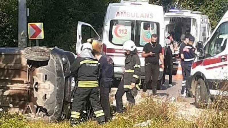 Kandıra’da trafik kazası: 6 kişi yaralandı