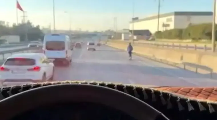 Gebze’de Tehlikeli Scooter Yolculuğu