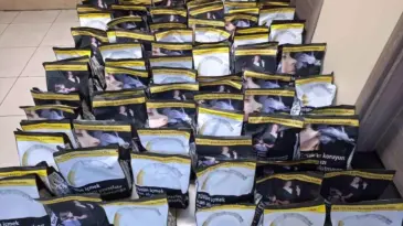 Kocaeli’de 100 kg Kaçak Tütün Ele Geçirildi