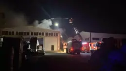 Kocaeli’nde Kimya Firmasında Yangın Çıktı