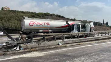Körfez’de Tanker Kazası: Yol Aksadı