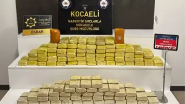 Kocaeli’de 46 Kilo Uyuşturucu Ele Geçirildi
