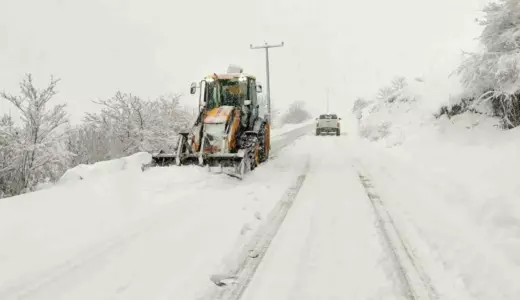 Kar alarmı: Bin 200 personel ve 354 araç sahada