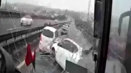 TEM Otoyolu’nda Zincirleme Kaza: 8 Yaralı