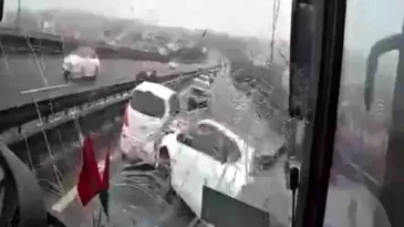 TEM Otoyolu’nda Zincirleme Kaza: 8 Yaralı