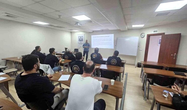 İtfaiye personeline patlamadan korunma eğitimi