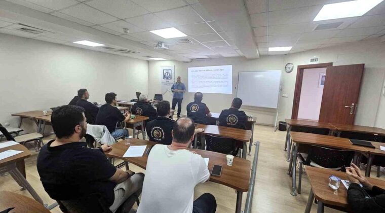 İtfaiye personeline patlamadan korunma eğitimi