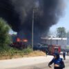 Kocaeli’de fabrika yangını! Alevler birden yükseldi